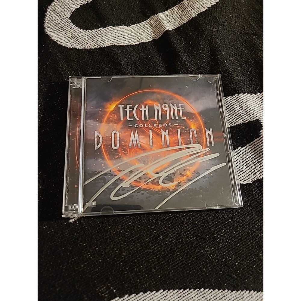 Tech N9ne Dominion Signed CD 2017 Strange Music